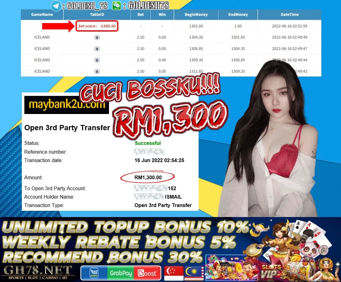 PUSSY888 '' ICELAND '' CUCI RM1,300 ♥