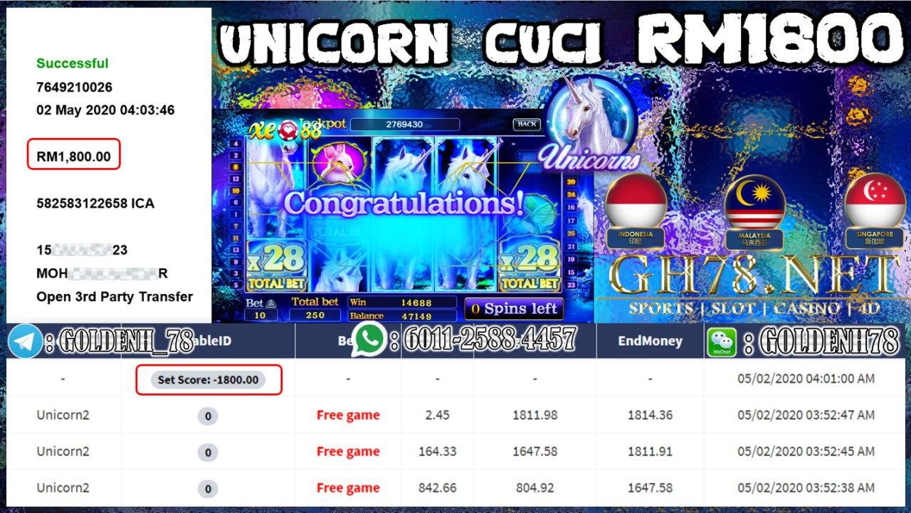 MEMBER MAIN UNICORN CUCI RM1800