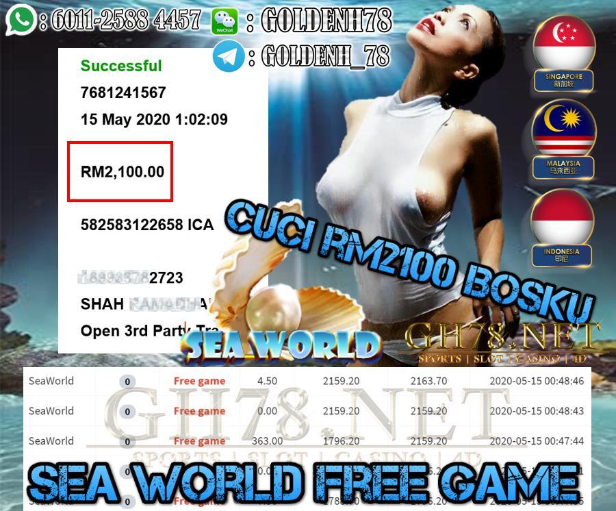 2020 NEW YEAR !!! MEMBER MAIN 918KISS , SEAWORLD , WITHDRAW RM2100 !!!