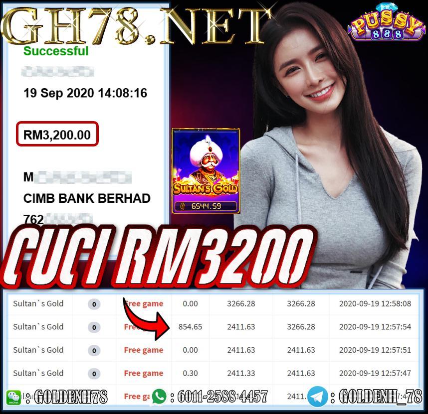 MEMBER MAIN PUSSY888 CUCI RM3200