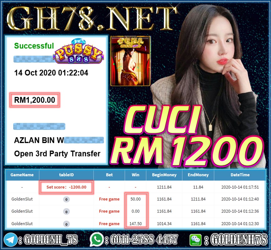 MEMBER MAIN PUSY888 CUCI RM1200