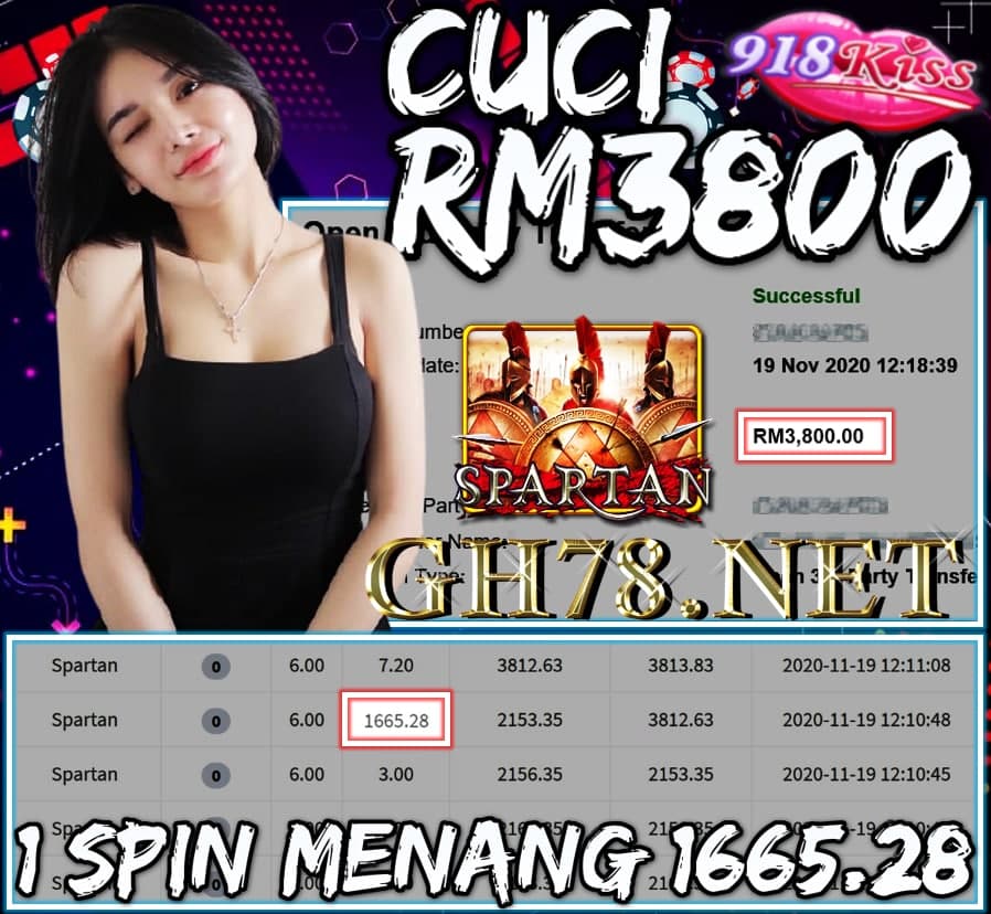 MEMBER MAIN 918KISS CUCI RM3800 !!!