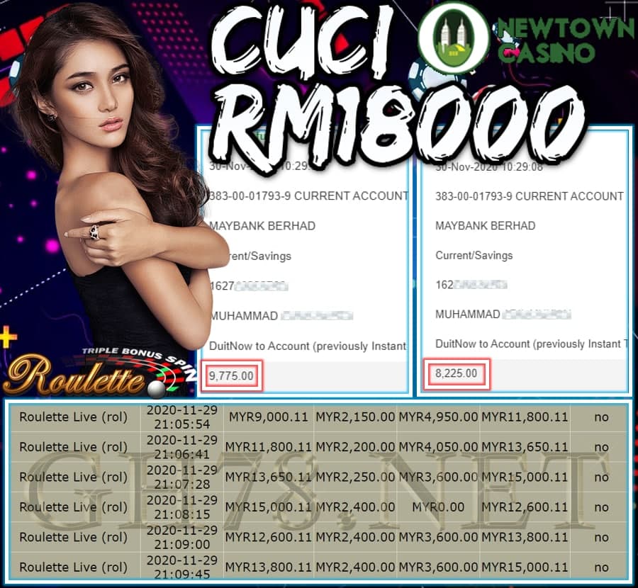 MEMBER MAIN NEWTOWN CUCI RM18000 !!!