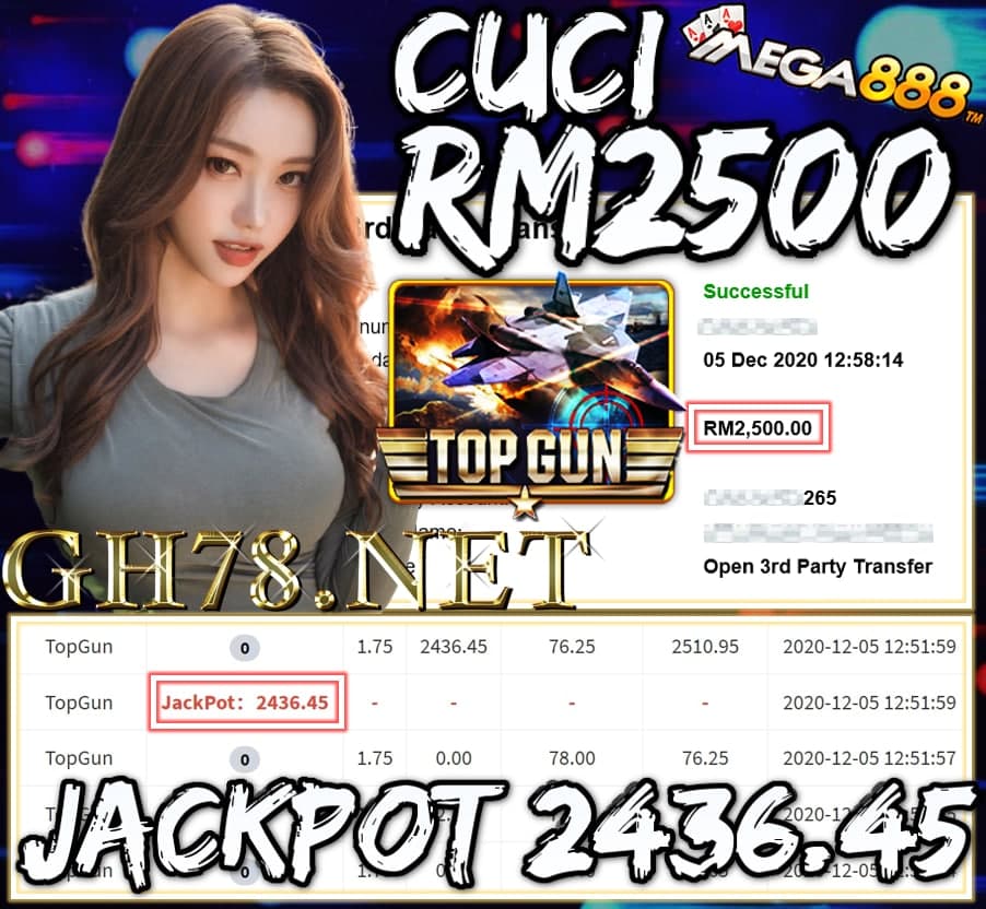 MEMBER MAIN MEGA888 CUCI RM2500 !!!