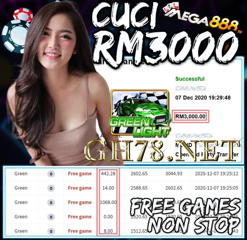 MEMBER MAIN MEGA888 CUCI RM3000 !!!