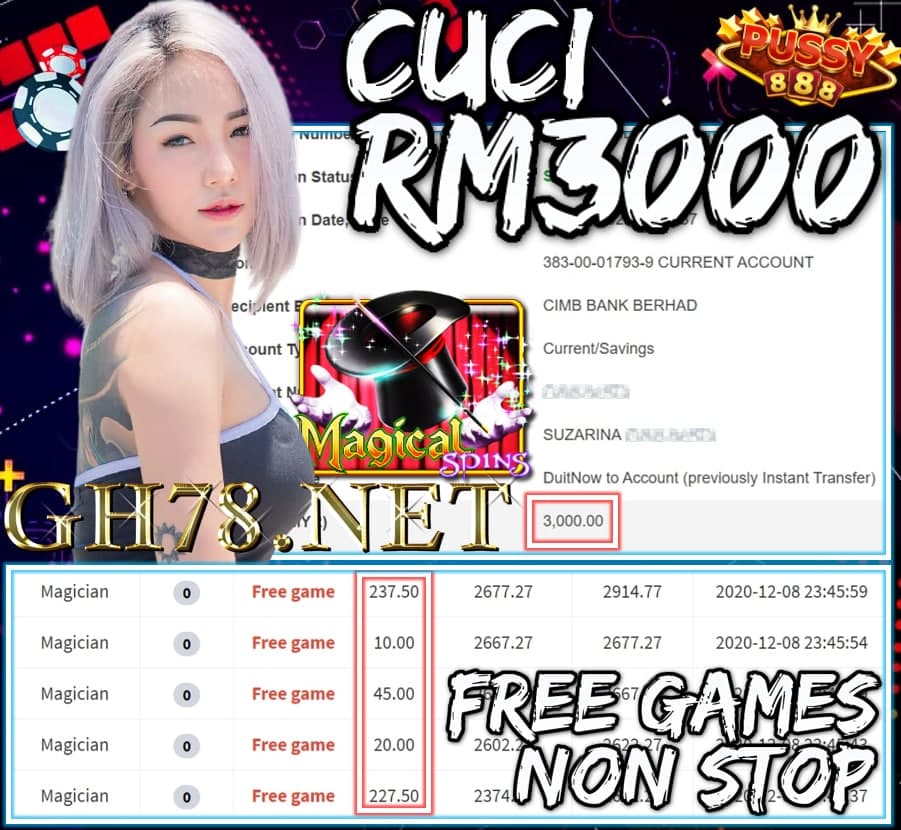 MEMBER MAIN PUSSY888 CUCI RM3000 !!!