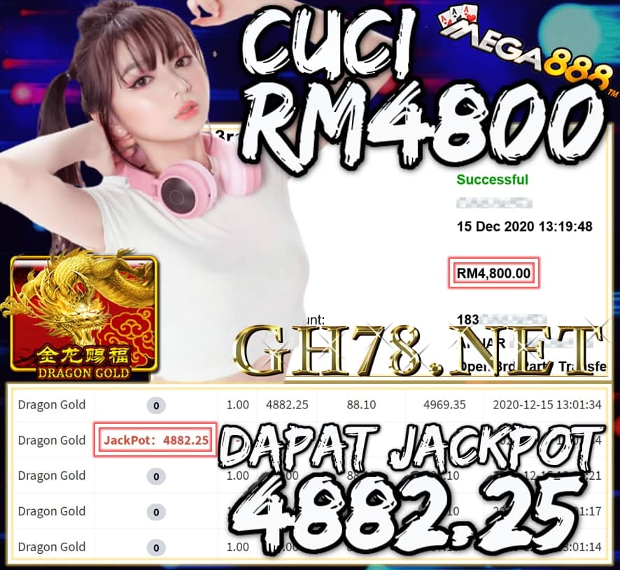 MEMBER MAIN MEGA888 CUCI RM4800 !!!