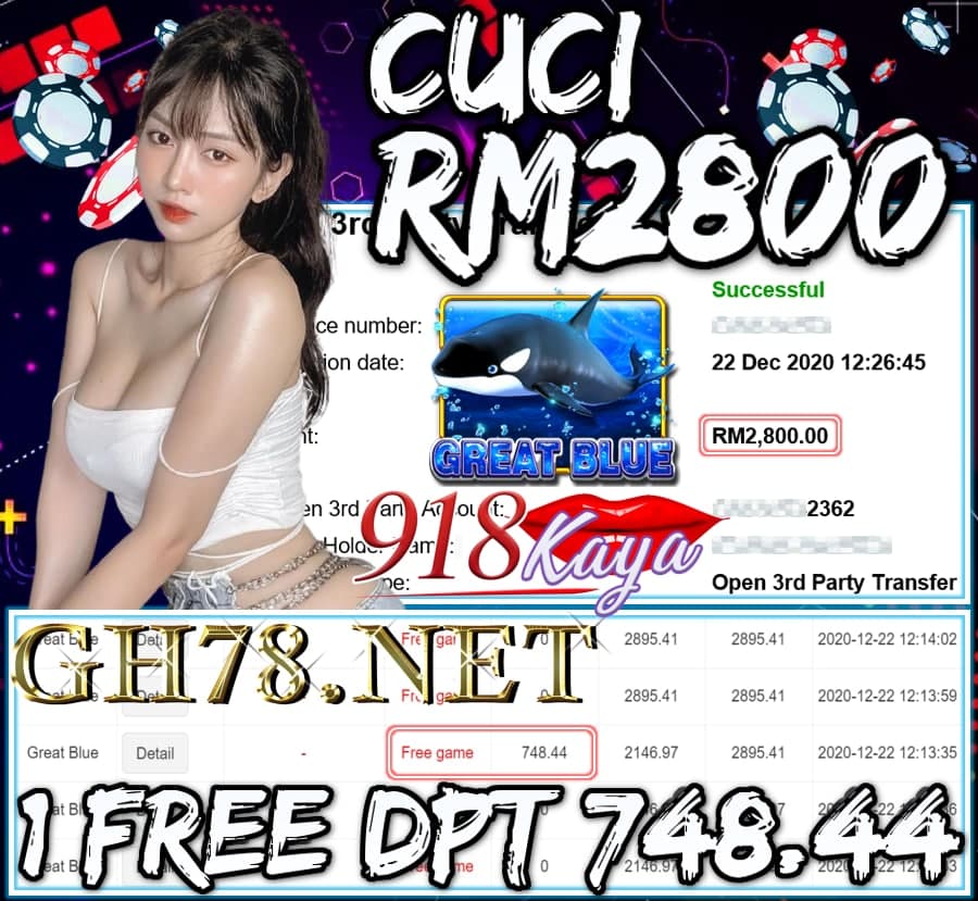 MEMBER MAIN 918KAYA CUCI RM2800 !!!