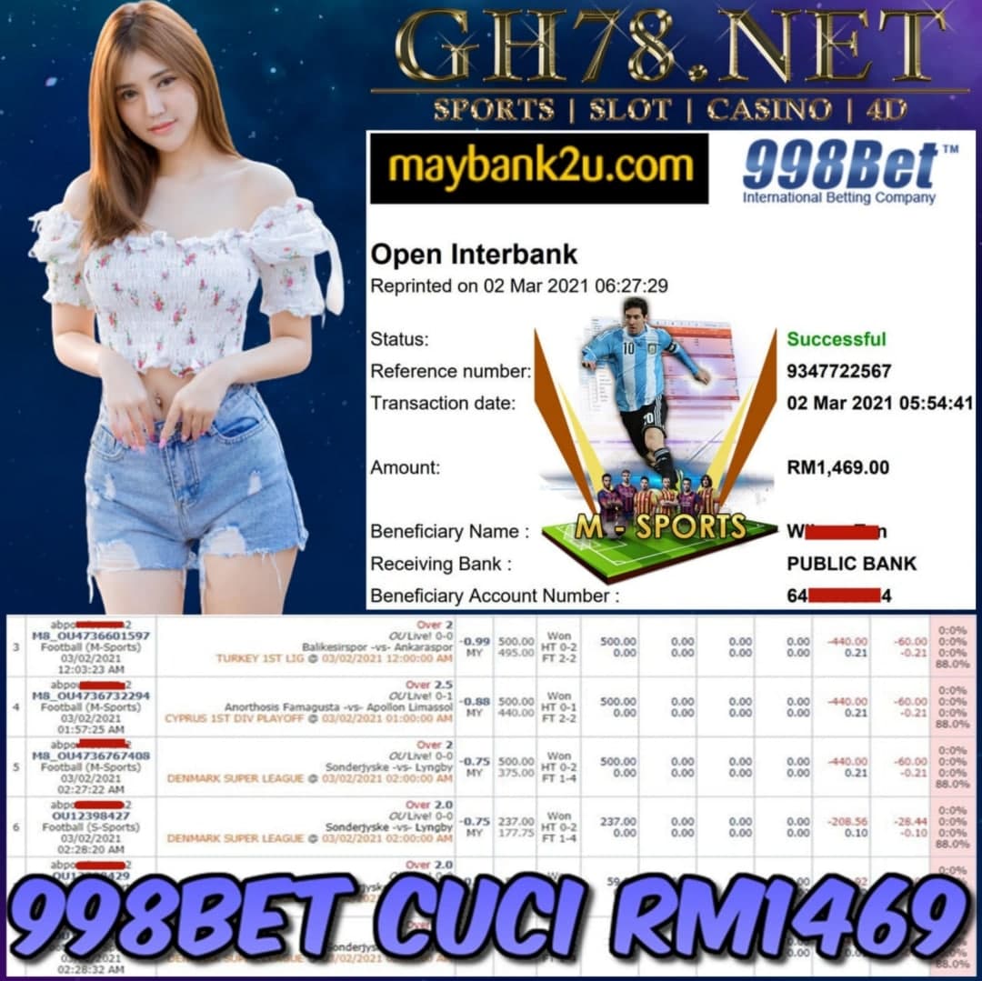 998BET CUCI RM1469