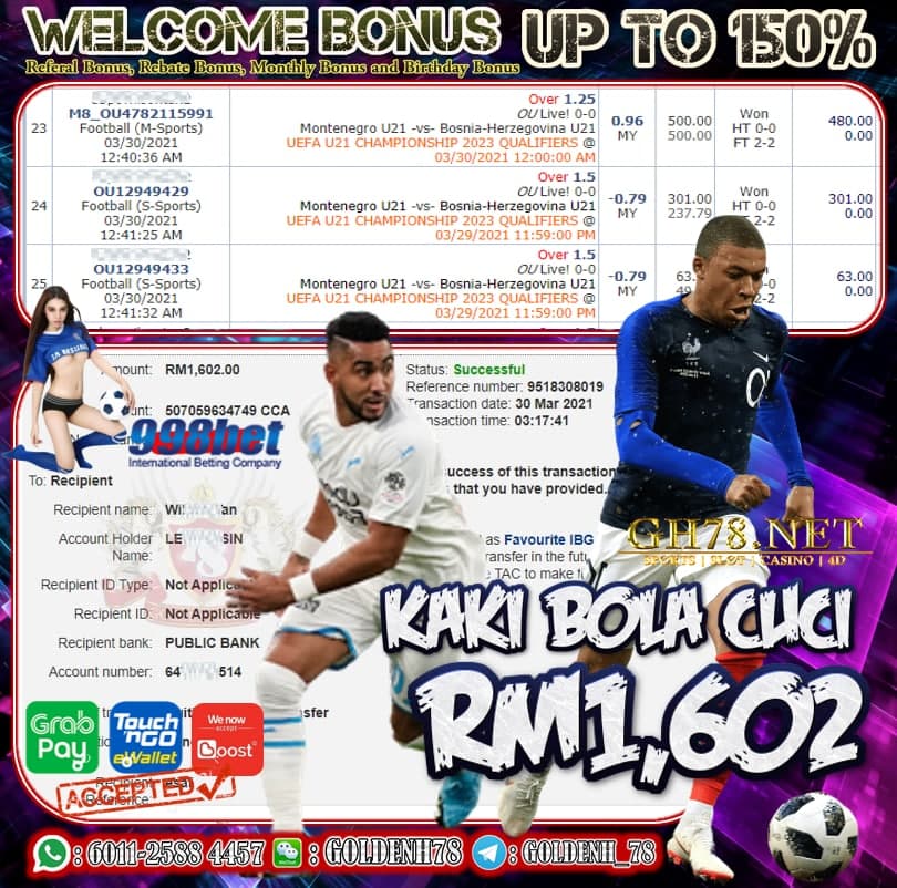 998BET SPORT BOX CUCI RM1,602