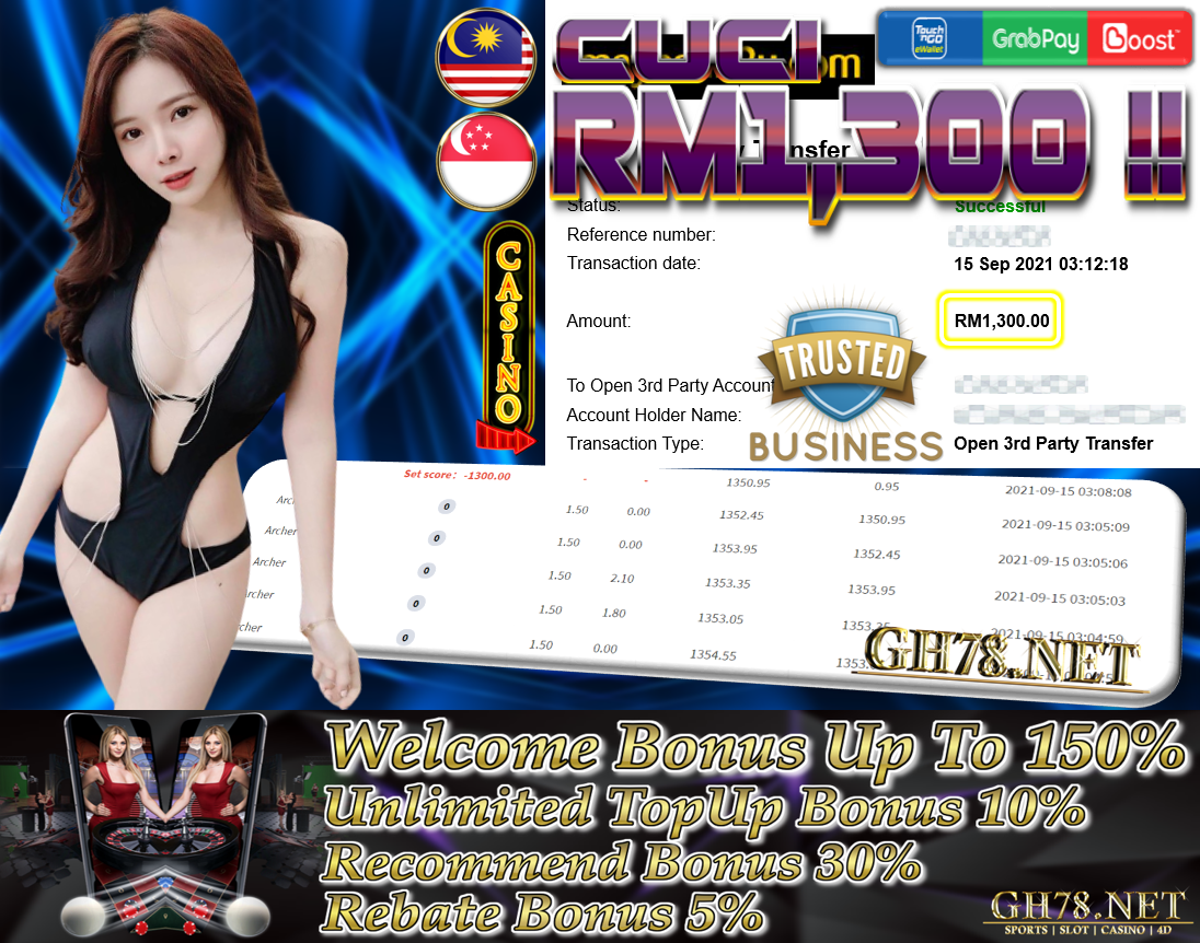 MEMBER MAIN PUSSY888 CUCI  RM1,300 !!